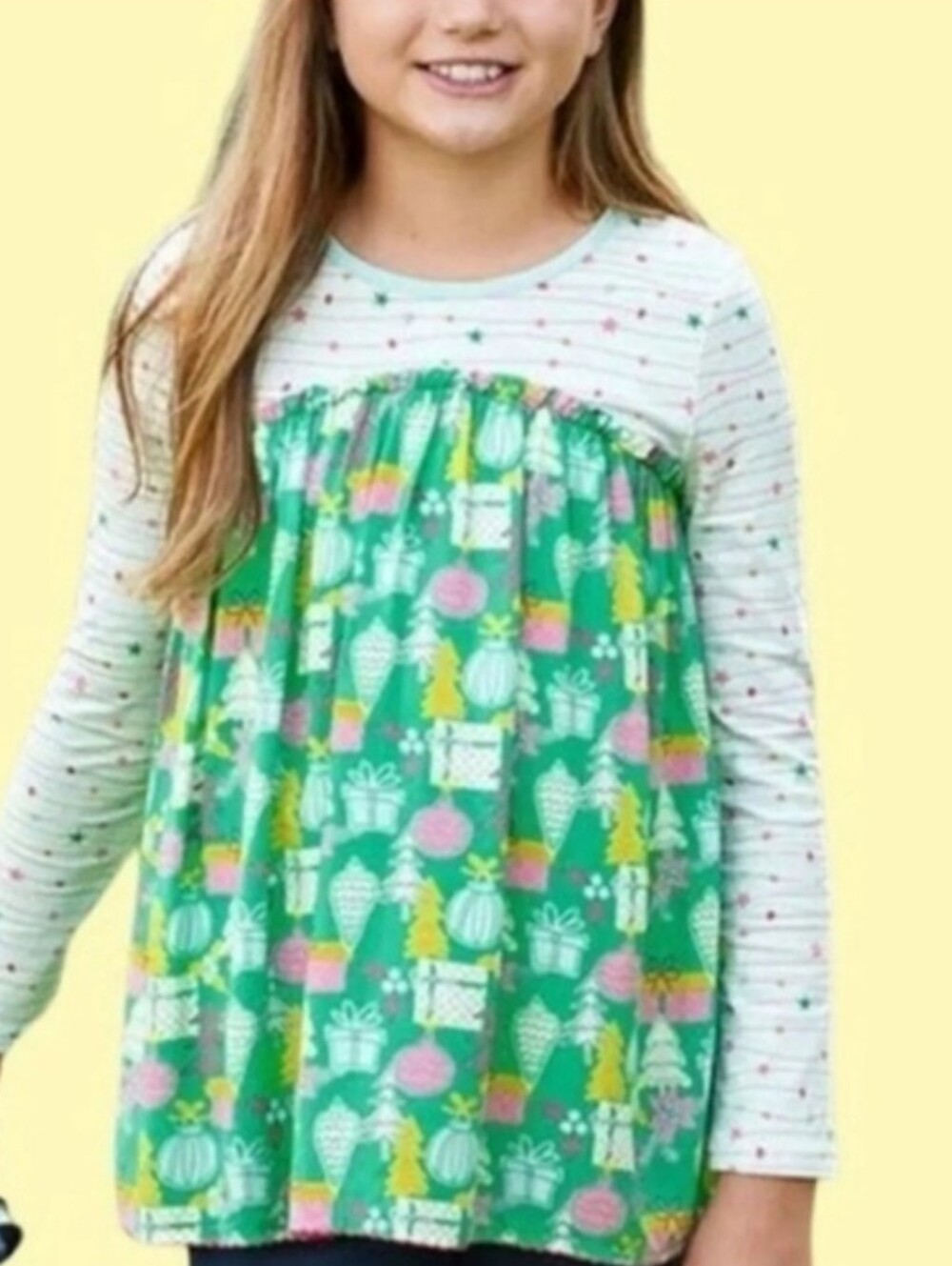 Matilda Jane Winter Dreamscape Top/ Christmas/ NWT/ Size Girl 2